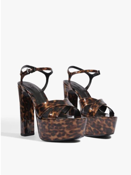 Schultz Shoes - NWT NIB Schultz Kiona Tortoise Platform Stappy Sandal 8  Retail $218